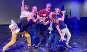 Linkki tapahtumaan Klubb Ankdamm med Teater Stjärnfall: Improvision Song Contest 2023